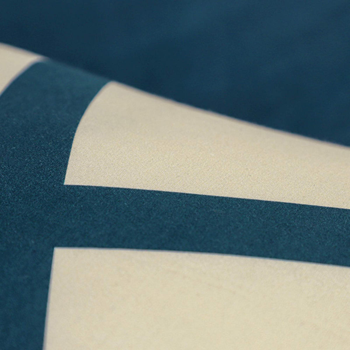 SATIN BETTWÄSCHE ARTSY - Petrol, Textil (155/220cm) - Musterring