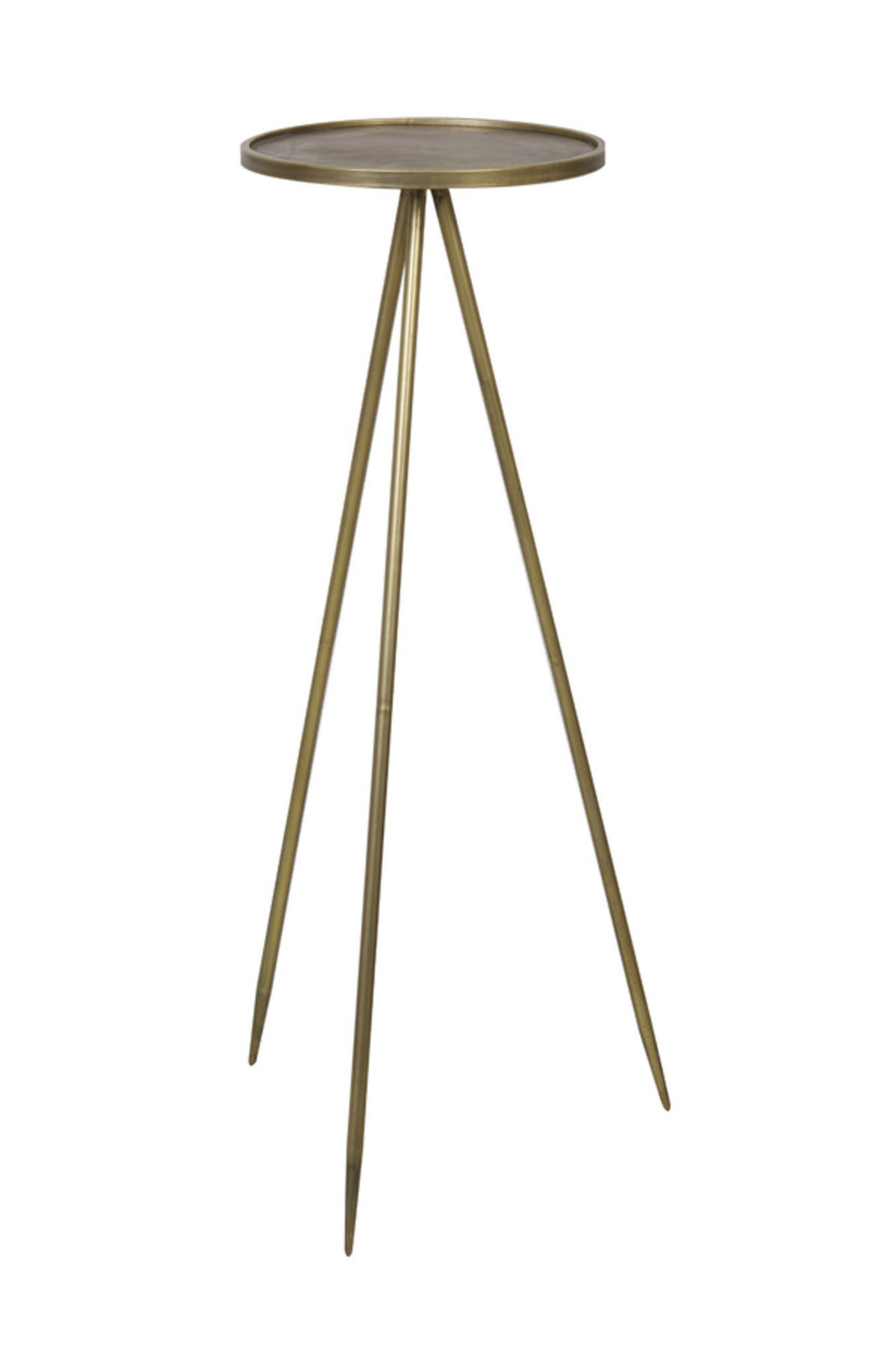 SÄULE Envira Gold Ø39,5/119,5 cm - Goldfarben, Metall (39.5/39.5/119.5cm) - Light & Living