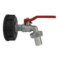 ABLASSHAHN IBC, 3/4 Zoll, Metall - Silberfarben, Metall (1.1/1/1.8cm) - Westfalia