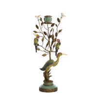 KERZENHALTER Heron Gelb Ø22/44 cm - Gelb, Metall (11/44/22cm) - Light & Living