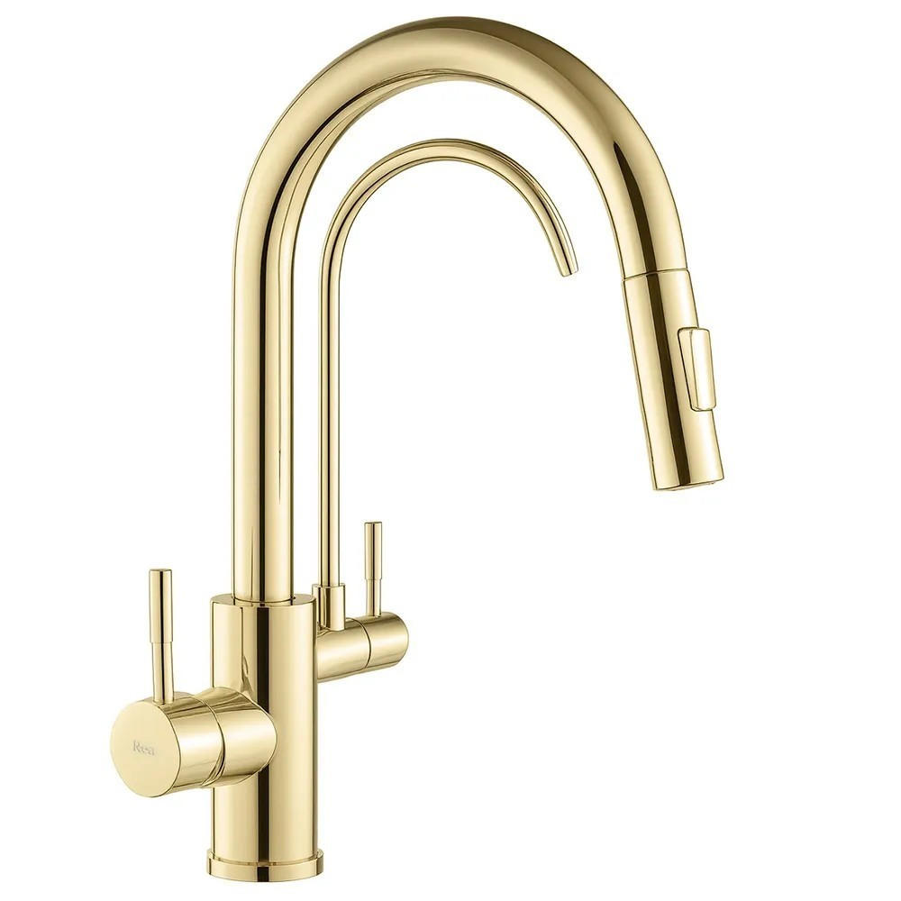 KÜCHEARMATUR Rea Eco Fresh Gold - Goldfarben, Metall (3.5/37.5/18cm) - REA