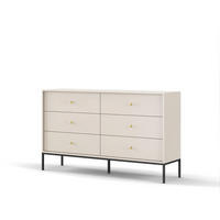 KOMMODE MONO Beige 154x39x91 cm - Beige, Holzwerkstoff (154/91/39cm) - FURNLUX