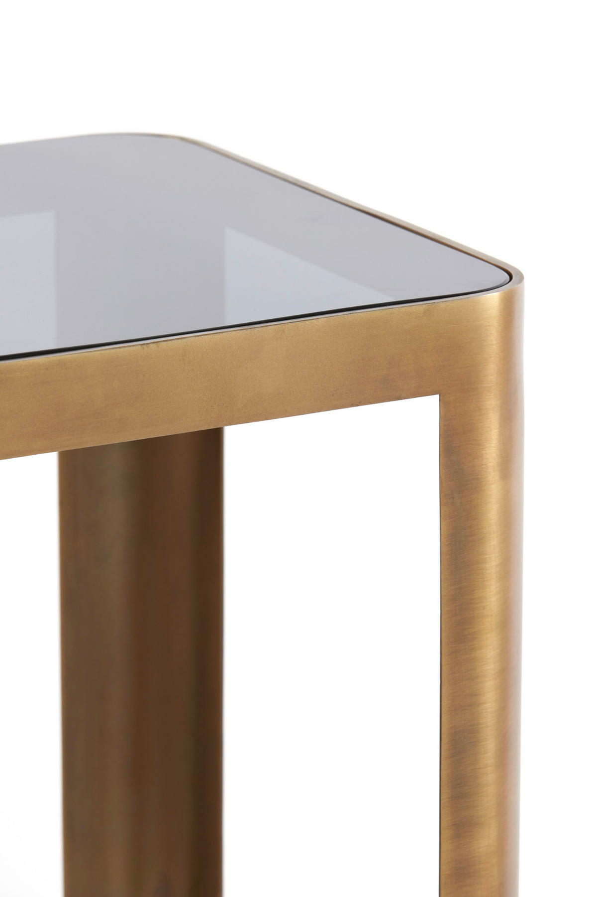SÄULE Oxe Bronze 35/35/100 cm - Bronzefarben, Metall (35/35/100cm) - Light & Living