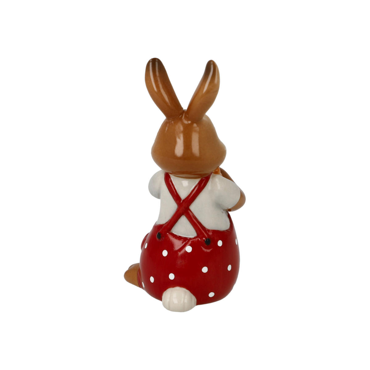 DEKOTIER Hase - Süßer Flötenspieler, Steingut, Bunt, 8 cm - Multicolor, Keramik (4/8/4cm) - Goebel
