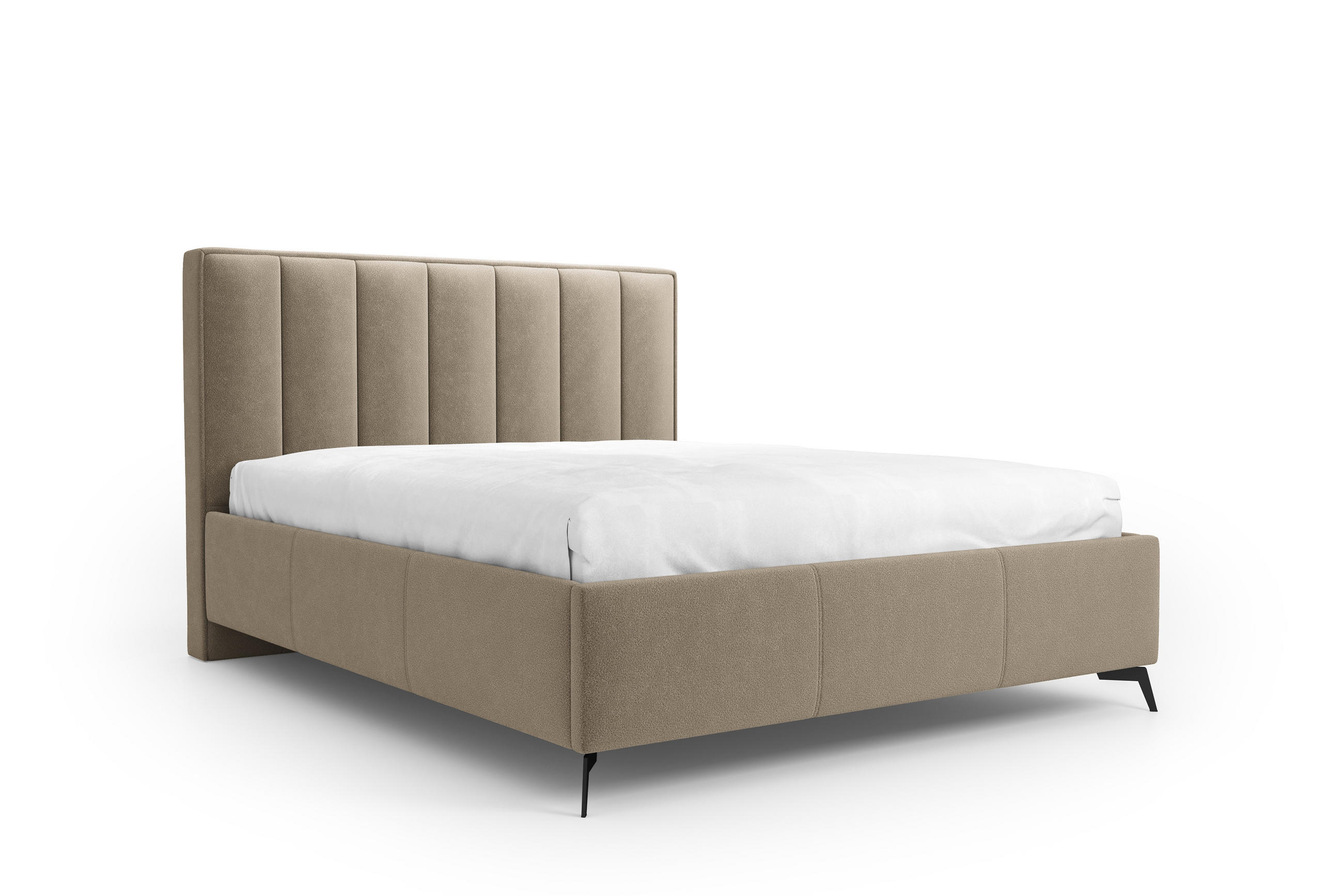 MebleHot Polsterbett Beige 180x200 cm