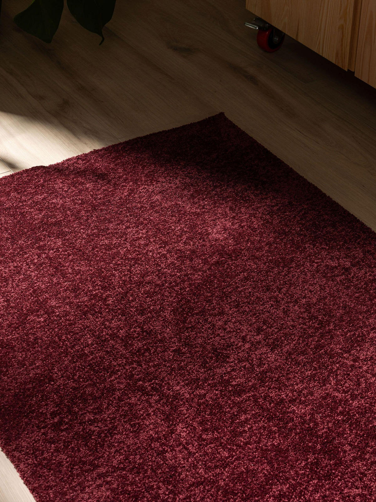 LÄUFER Nina waschbar 80/250 cm - Rot, Kunststoff (80/250cm) - benuta Nest