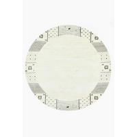 HANDKNÜPFTEPPICH Denver 150x150 cm - Beige, Textil (150/150cm) - THEKO
