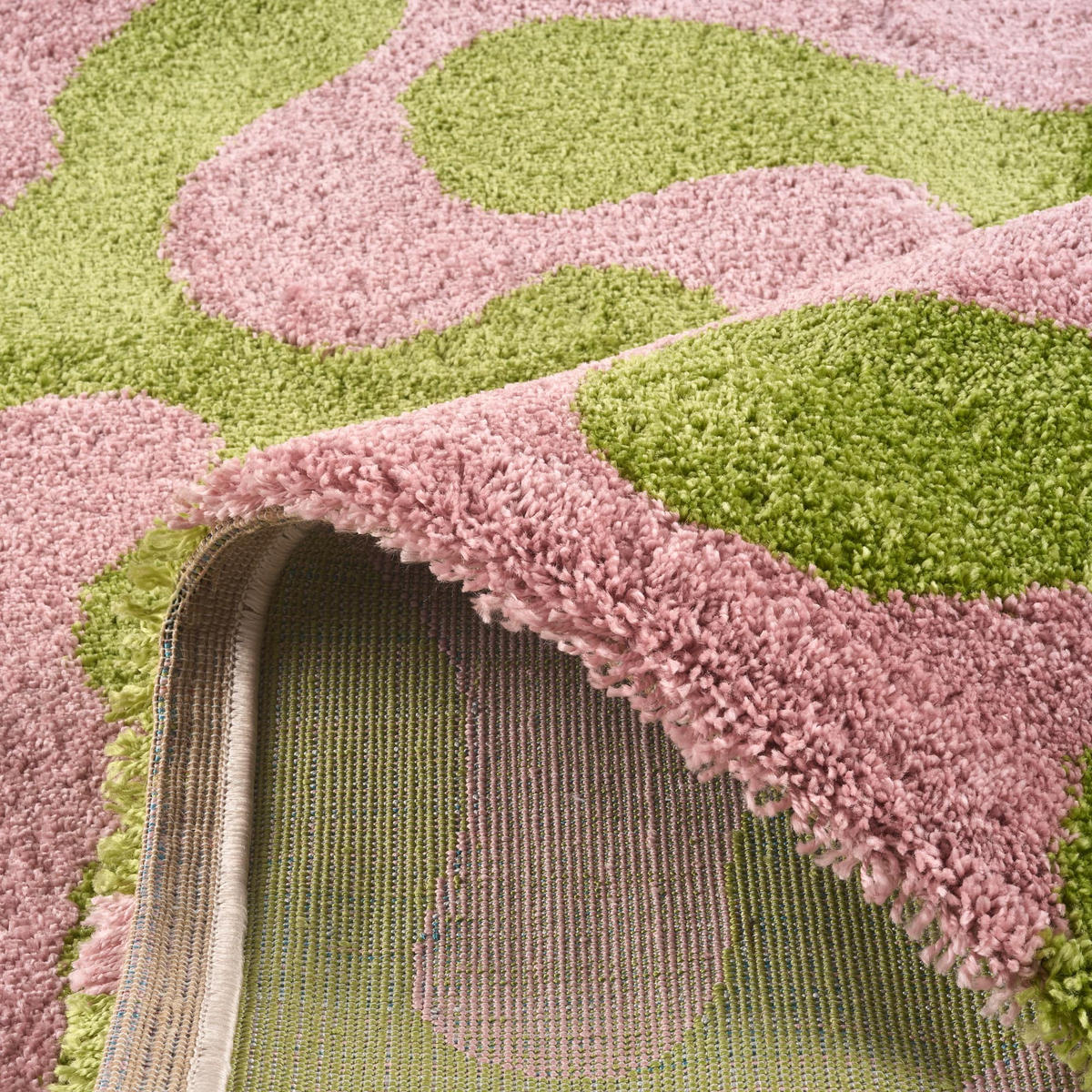 TEPPICH vintage abstrakt grün Groovy 120x160 cm - Grün, Textil (120/160cm) - Nazar Rugs