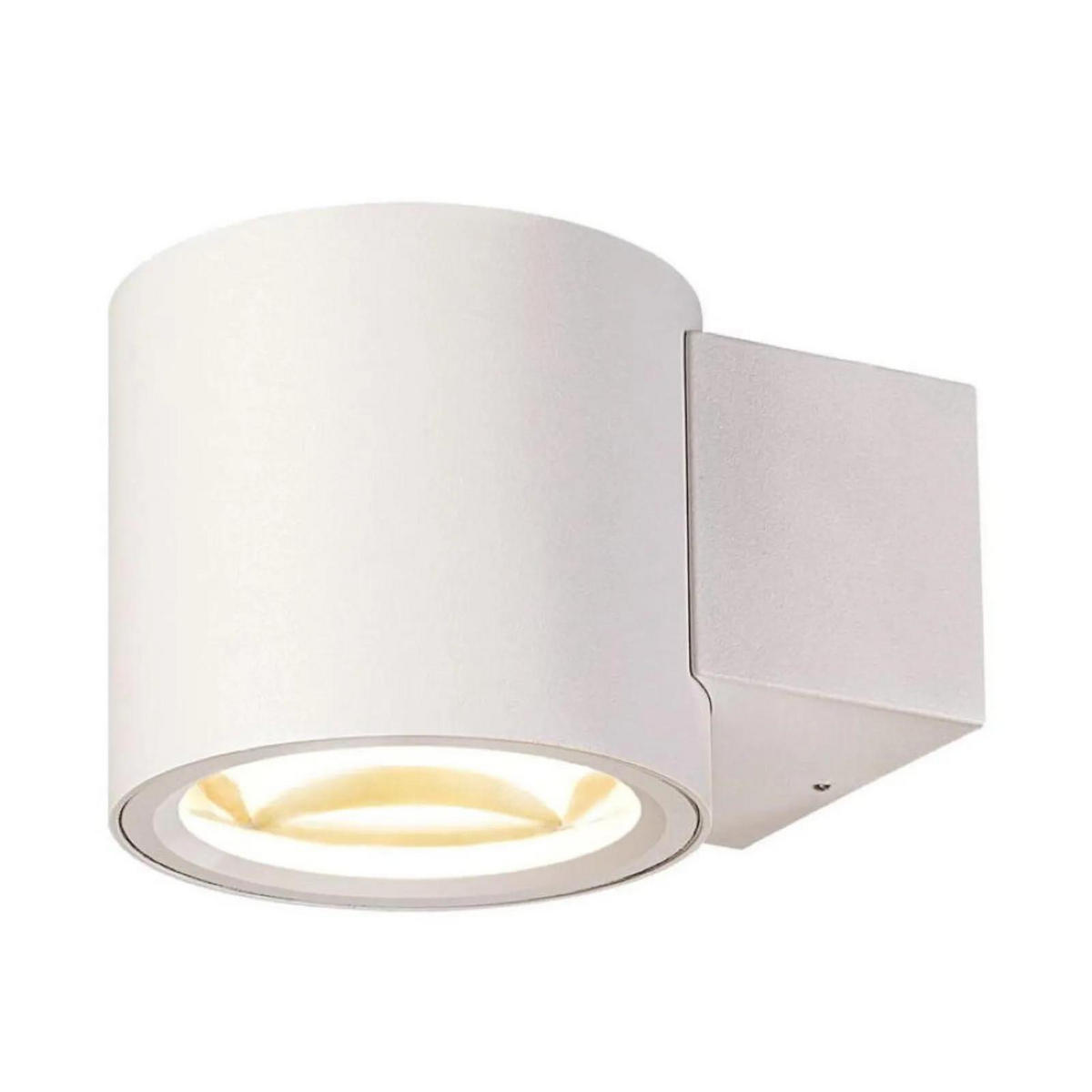 WANDLEUCHTE Oculus Weiß - Weiß, Metall (4.5/8.8/4.5cm) - SLV