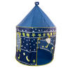 KINDERSPIELZELT 100/128 cm - Blau, Kunststoff (100/100cm) - Intirilife