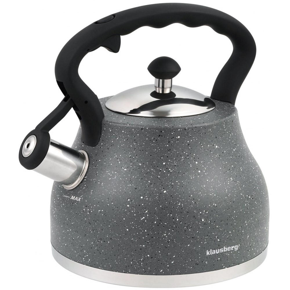 WASSERKESSEL Grau 24/22/23 cm KB7449 - Grau, Kunststoff (24cm) - Klausberg 