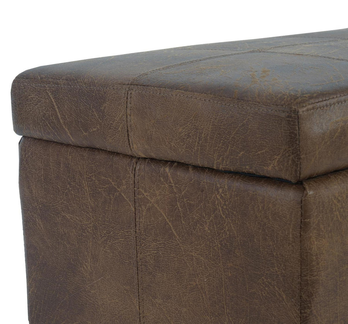 AUFBEWAHRUNGS-TRUHE Braun - Braun, Textil (114/45/45cm) - MCW