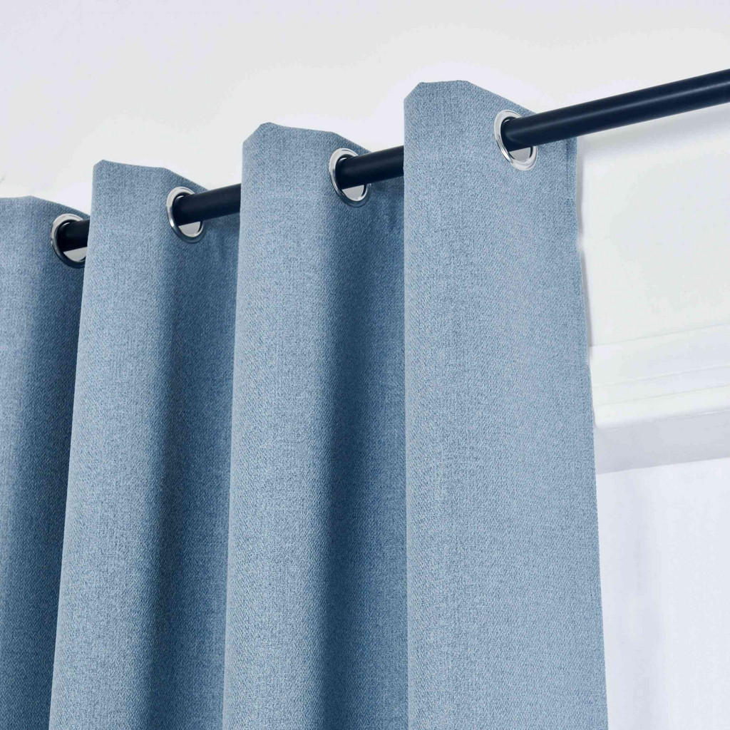 Thumbnail - Gardinenbox Vorhang, Blau, Textil, 145x245x245 cm, Oeko-Tex® Standard 100, Wohntextilien, Gardinen & Vorhänge, Fertiggar...