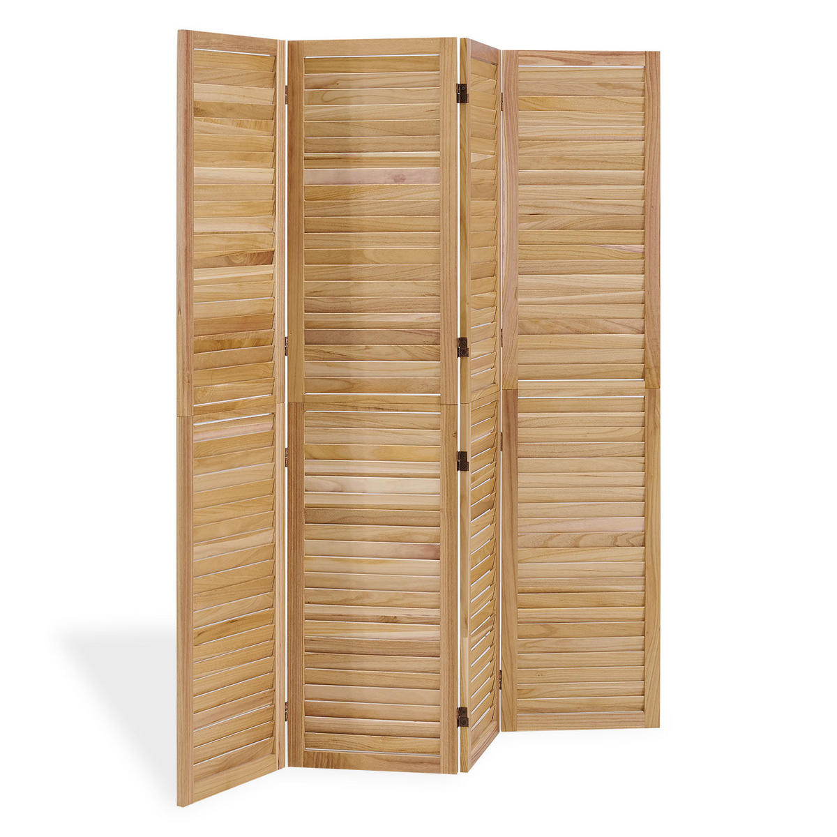 PARAVENT 160/170 cm Natur - Naturfarben, Holz (160/170/2cm) - Homestyle4u