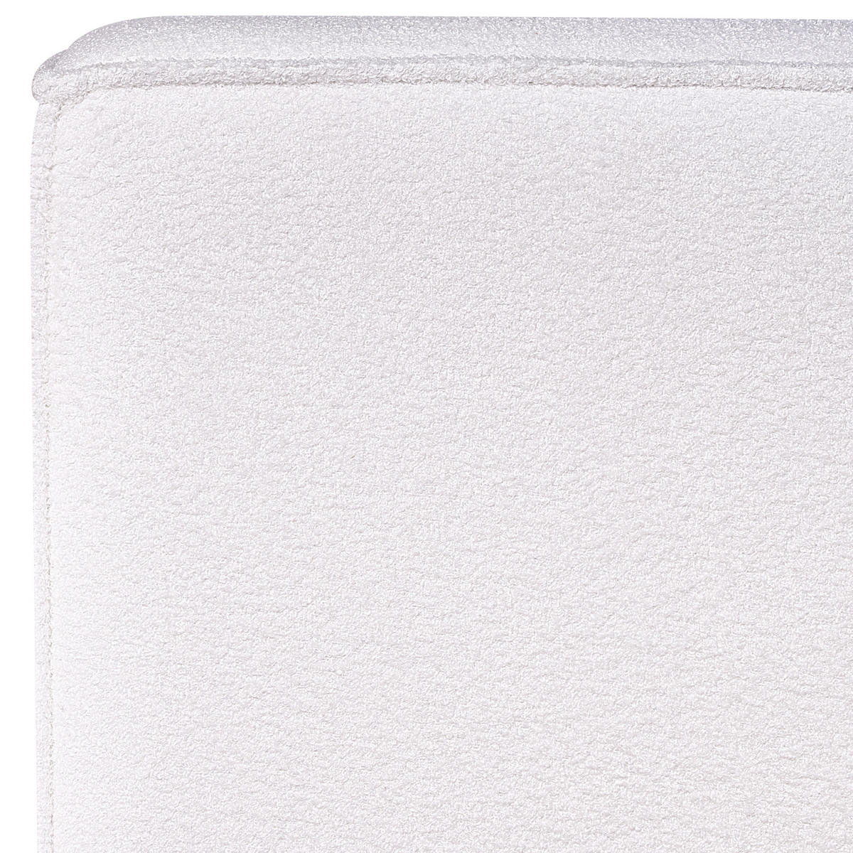 POLSTERBETT mit Lattenrost 160x200 cm Weiß Linards - Weiß, Textil (160/200cm) - Beliani