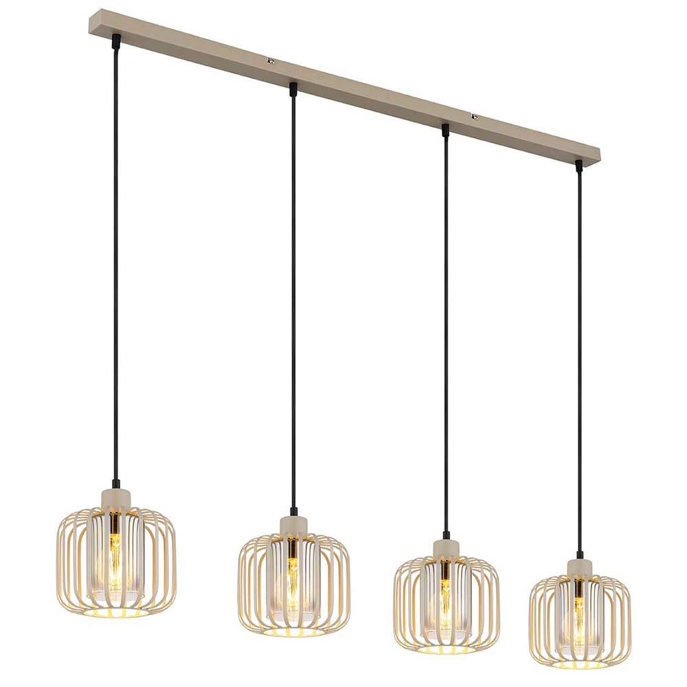 Globo Lighting Hängeleuchte Bernstein 18x120x108 cm