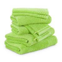 HANDTUCHSET NEW CLASSIC 8-TLG - Grün, Textil (50/100cm) - MÖVE
