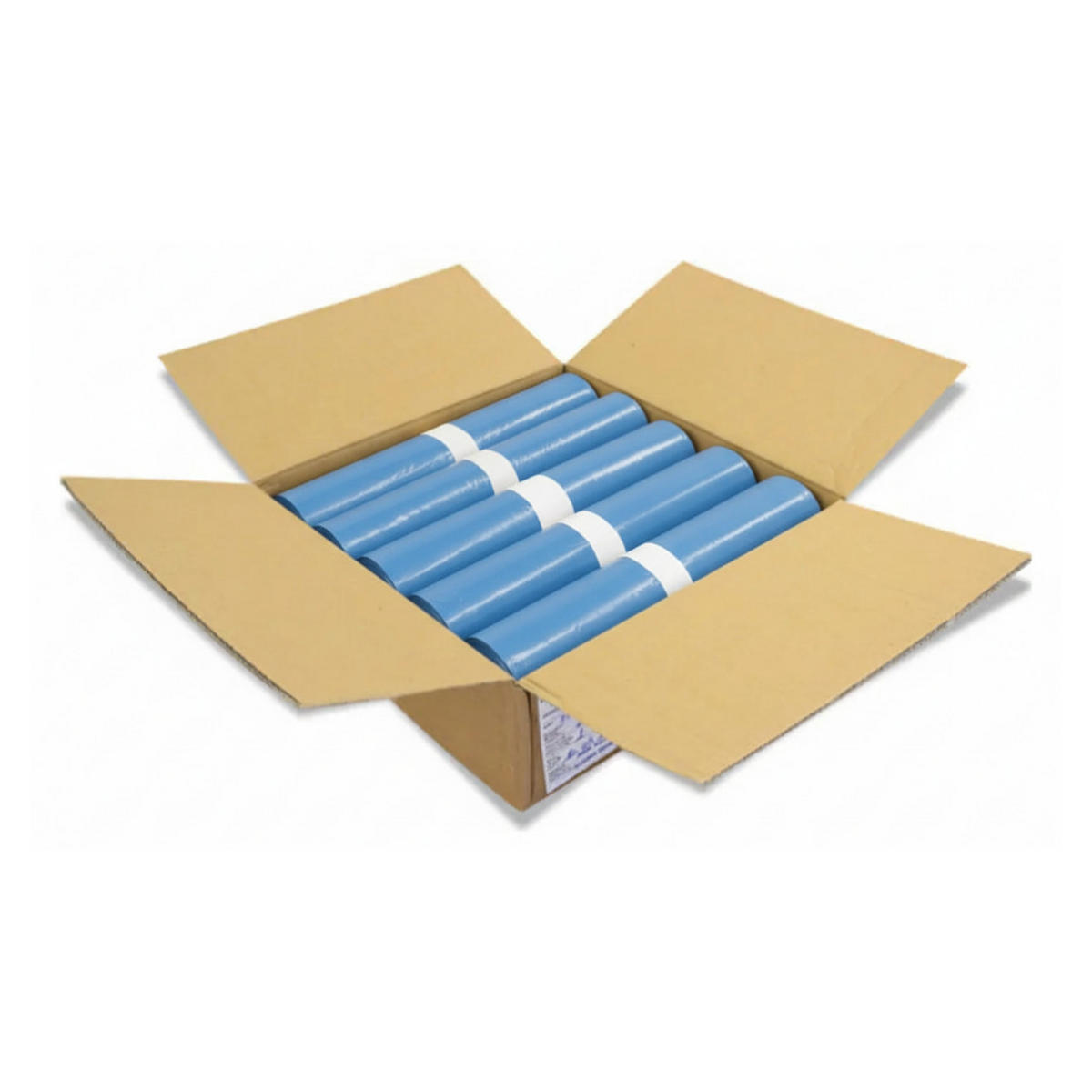 MÜLLSÄCKE Blau 120L 25 Stück Reißfest - Blau, Kunststoff (70/110cm) - Resch