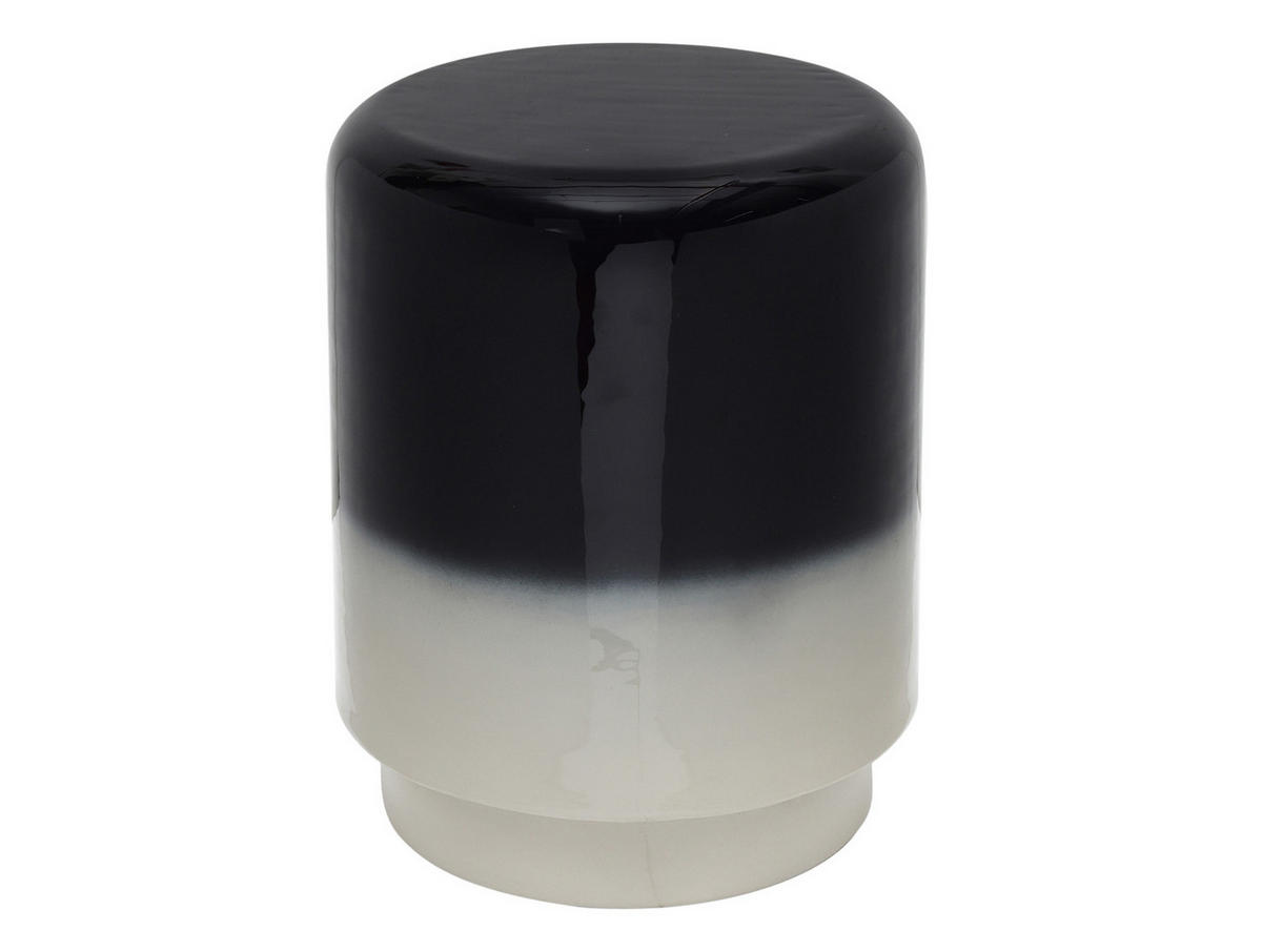 HOCKER Borrar Grau Ø35/45 cm - Grau, Metall (35/45/35cm) - Leitmotiv