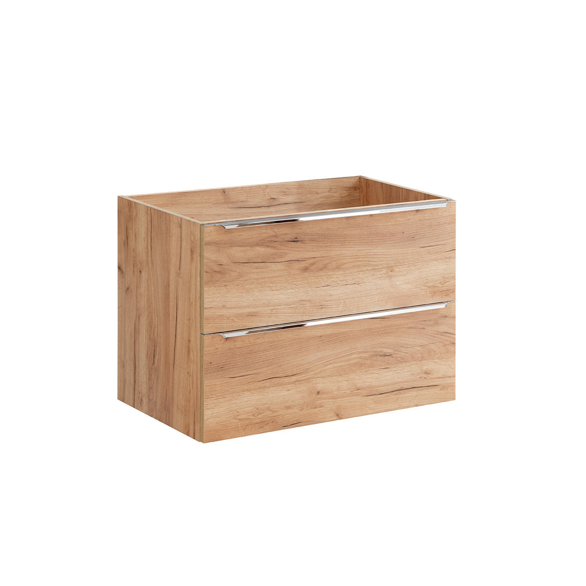 WASCHTISCHUNTERSCHRANK 80cm April Holz - Braun, Holzwerkstoff (80/57/46cm) - Petits-meubles