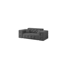 SOFA 2-sitzer Chantal In Moly - Anthrazit, Holzwerkstoff/Textil (186/78/96cm) - Fun Möbel