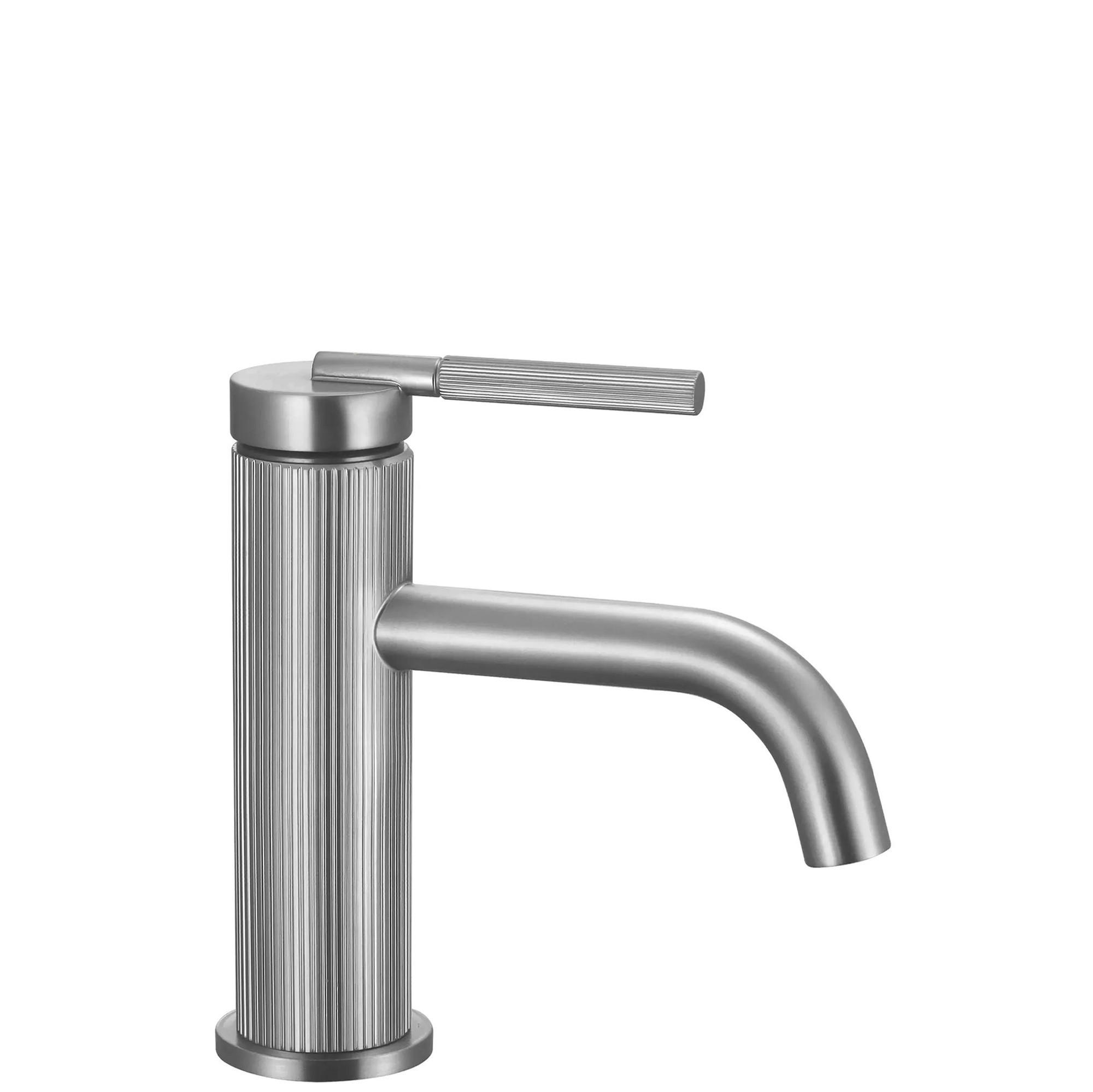 REA Waschbeckenarmatur Nickel 5x16.5x11 cm