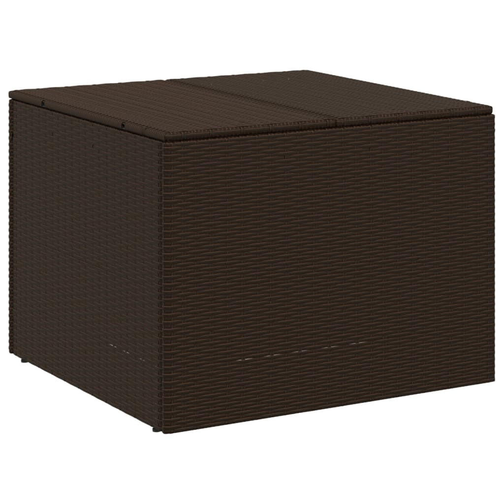 furnicato Gartentruhe Braun 80x132x75 cm