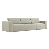 4-SITZER-SOFA Strukturstoff Stoff Beige - Beige/Creme, Kunststoff/Textil (314/80/103cm) - Makamii