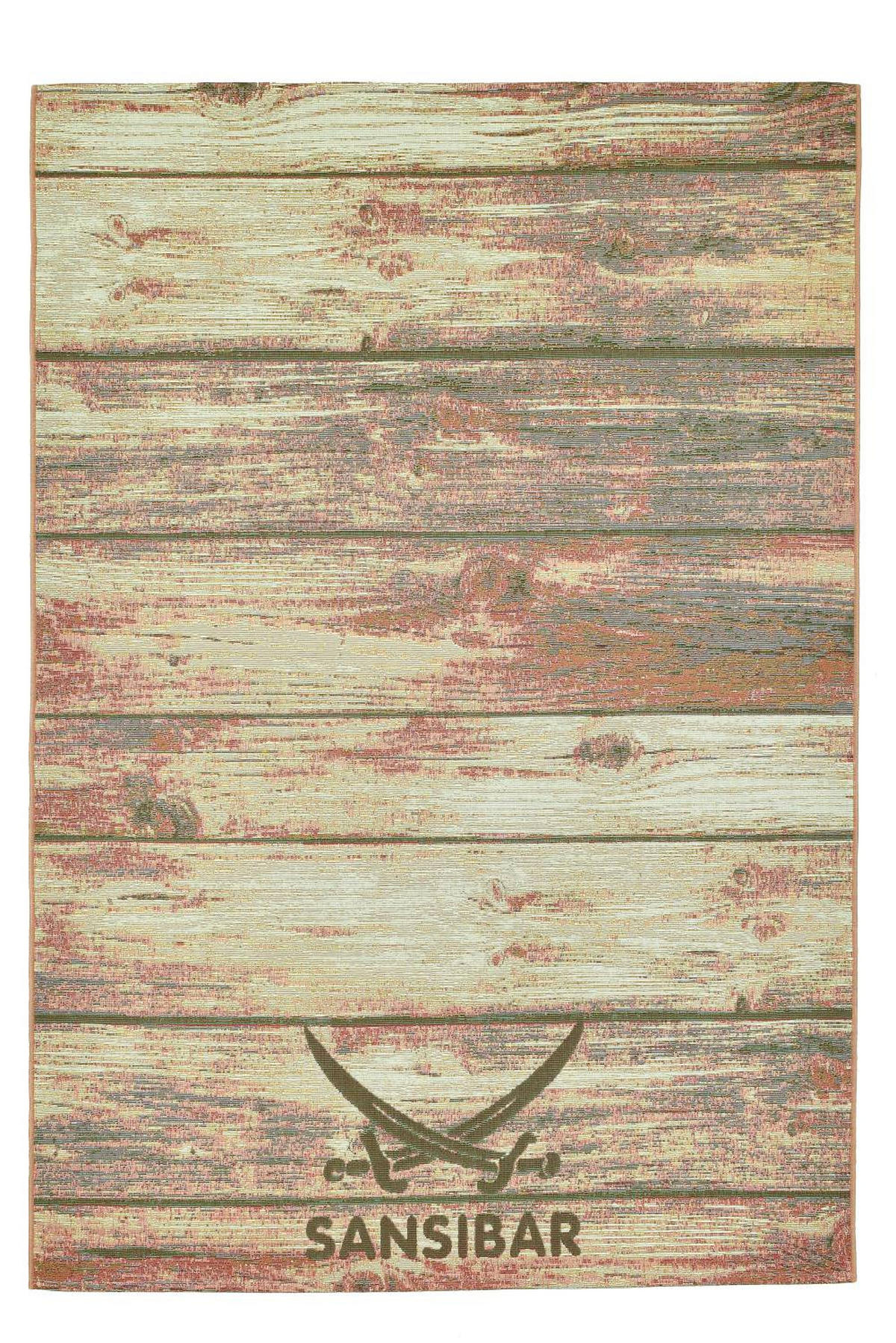 OUTDOORTEPPICH Rantum Beach 130x190 cm - Braun, Textil (130/190cm) - Sansibar SYLT