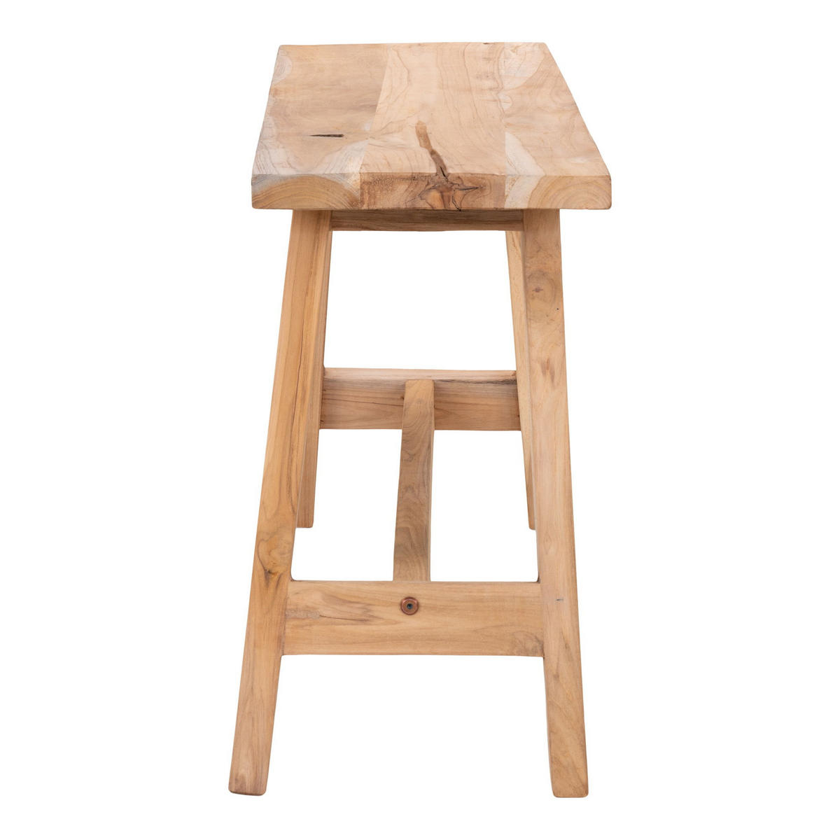 BANK Barcelona - Naturfarben, Holz (90/25/90cm) - tinkaro
