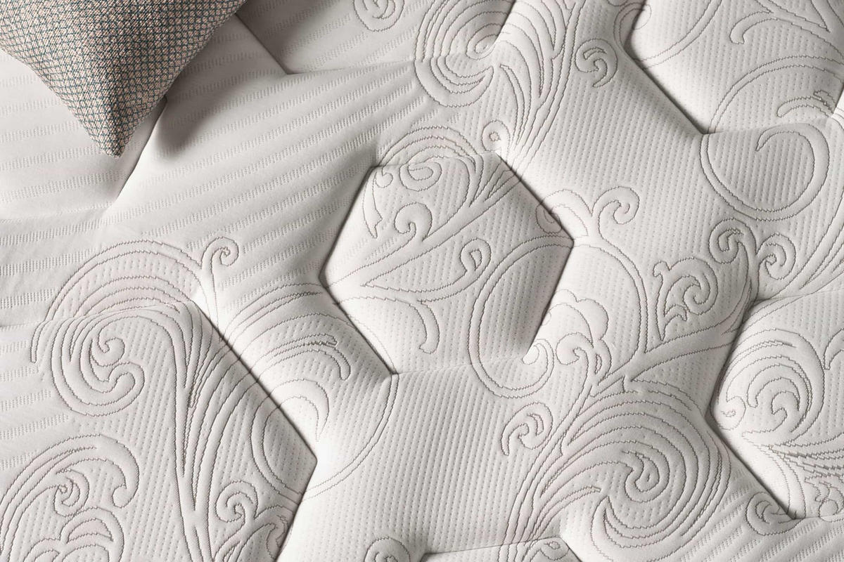 MATRATZE Hexacare 28cm 80X190cm - Grau, Textil (80/190cm) - Moonia