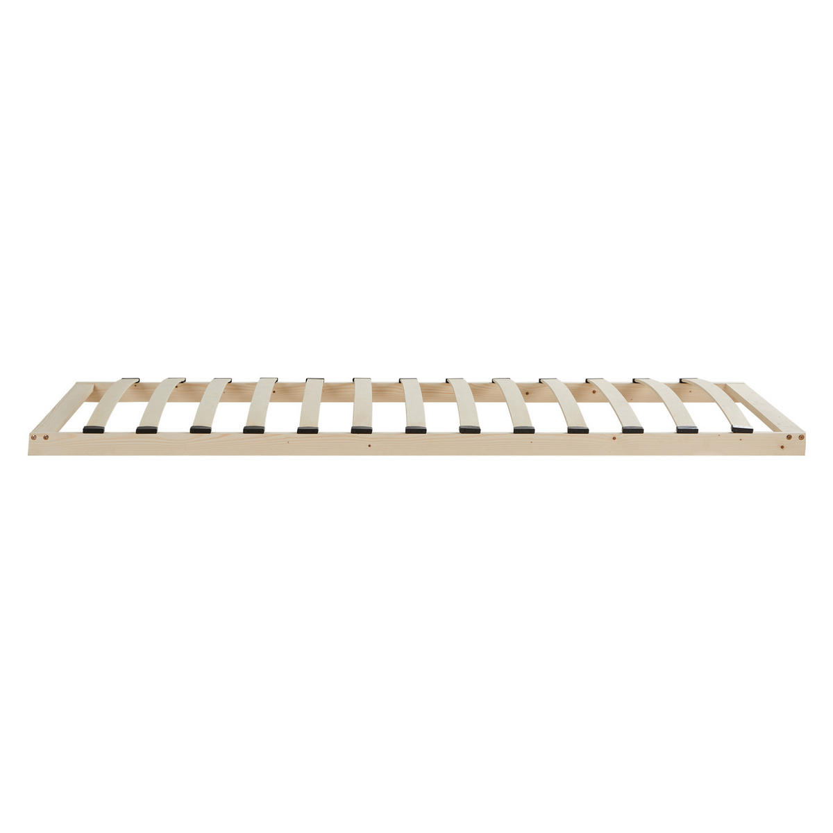 LATTENROST 90/200 cm Rollrost - Braun, Holz - Homestyle4u
