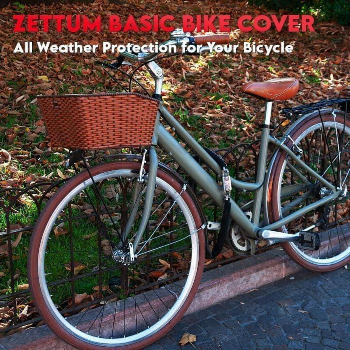 FAHRRADABDECKUNG für 2 Fahrräder 208,3 cm x 96,5 cm x 119,4 cm Wasserdicht Outdoor - Schwarz, Kunststoff (97/119/208cm)