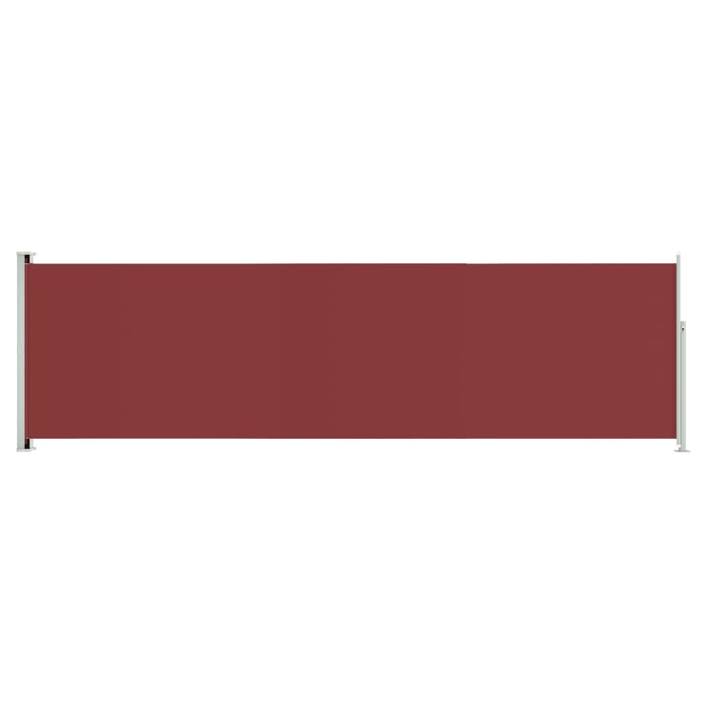 SEITENMARKISE Ausziehbar 180x600 cm Rot - Rot, Textil (600/180/1cm) - furnicato