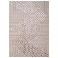TEPPICH CRYSTAL Creme Beige 120/170 cm - Beige/Creme, Textil (120/170cm) - Tapiso