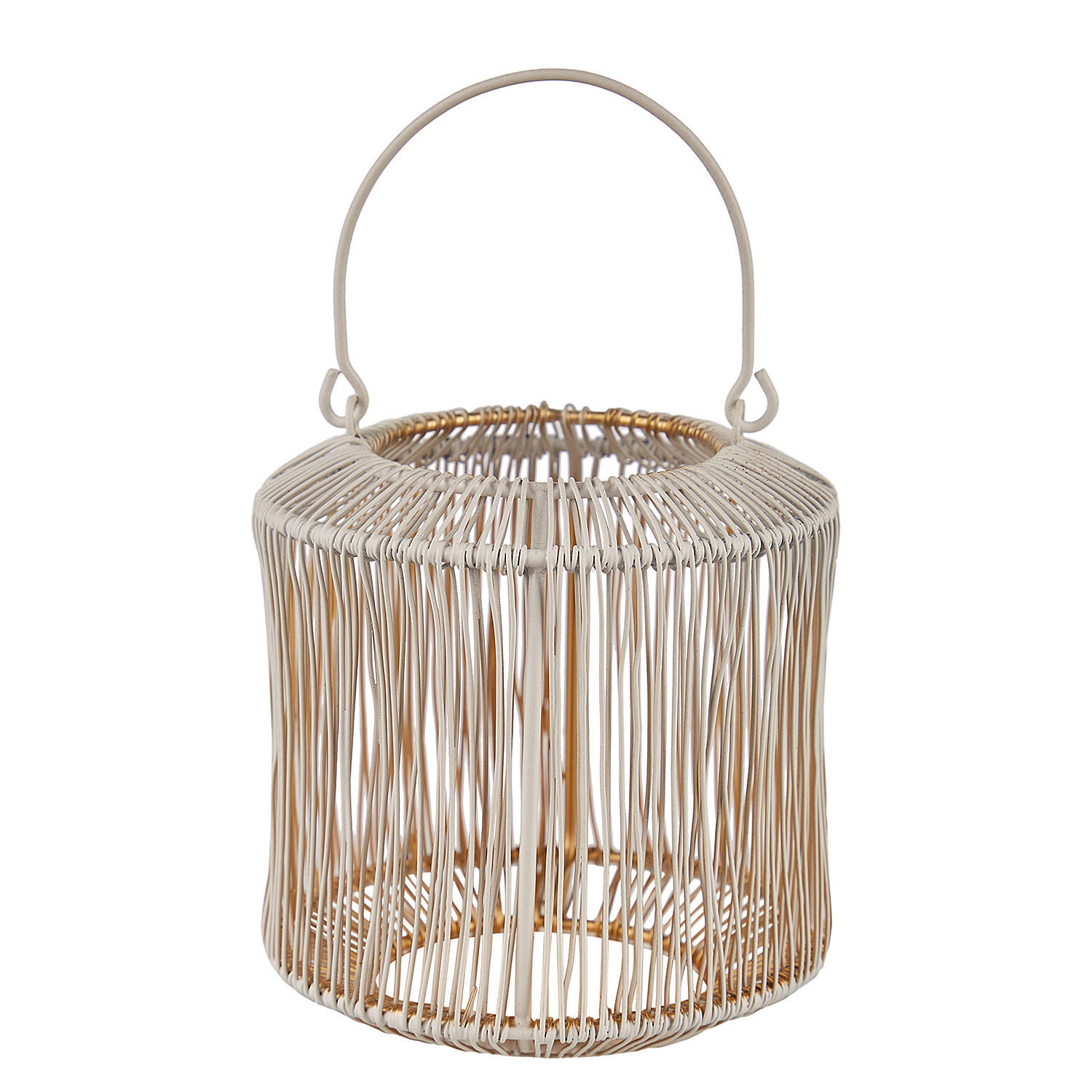 LATERNE Yoko - Weiß, Metall (10/10/10cm) - Butlers