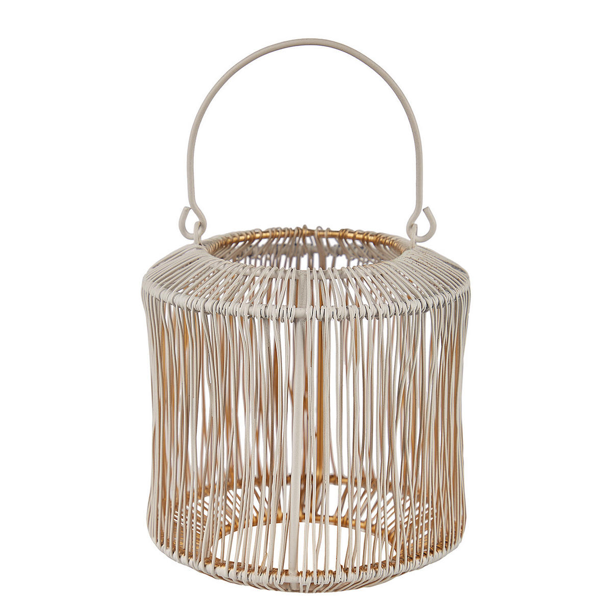 LATERNE Yoko - Weiß, Metall (10/10/10cm) - Butlers