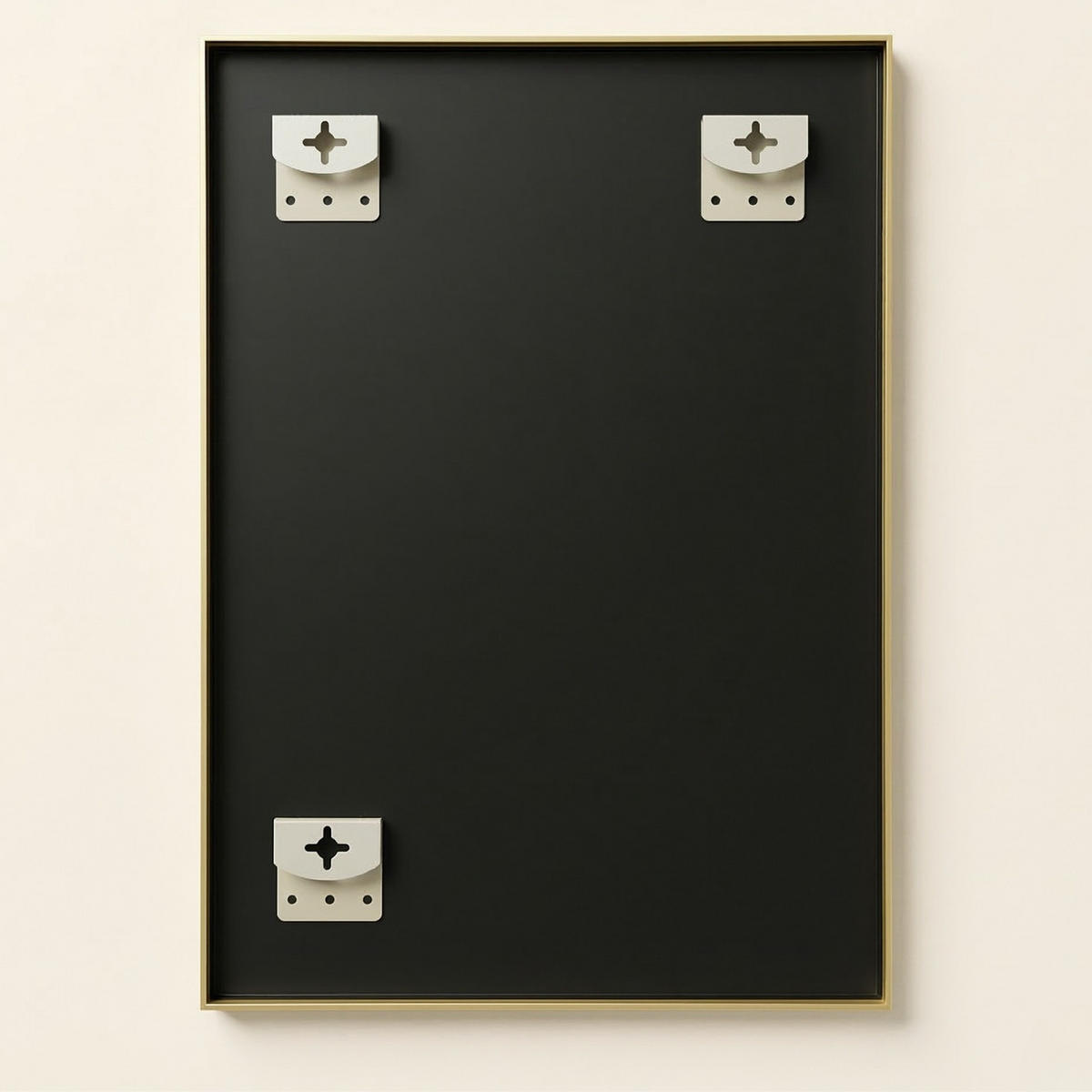 WANDSPIEGEL Vinkiel 70 x 50 cm - Goldfarben, Glas (70/50/2.5cm) - EDENIA