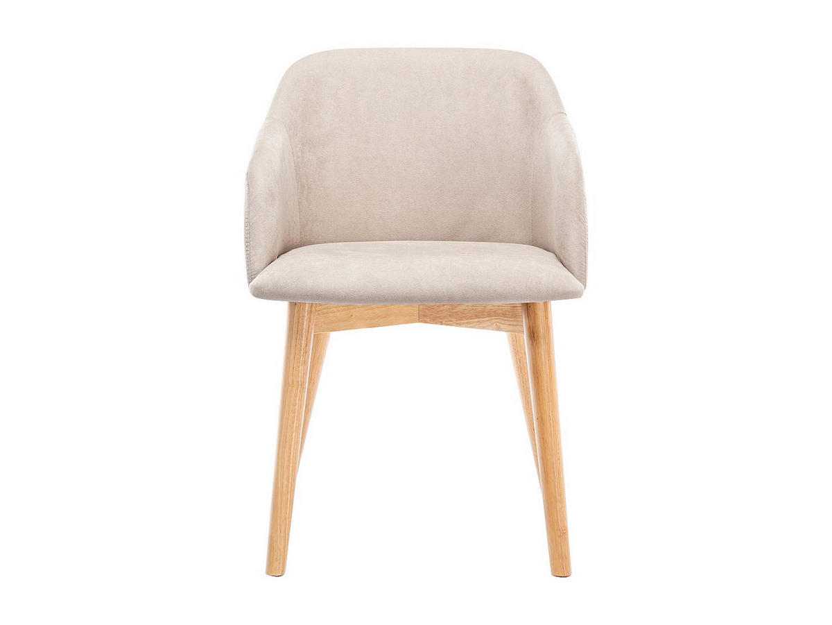 STÜHLE 2er-Set - Stoff - Beige - JELISA - Creme, Textil (54/79/56cm) - Vente-Unique