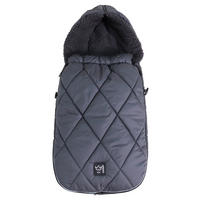KINDERWAGEN-FUSSSACK XL TOO, anthracite - Dunkelgrau, Textil (46/10/105cm) - Kaiserbaby