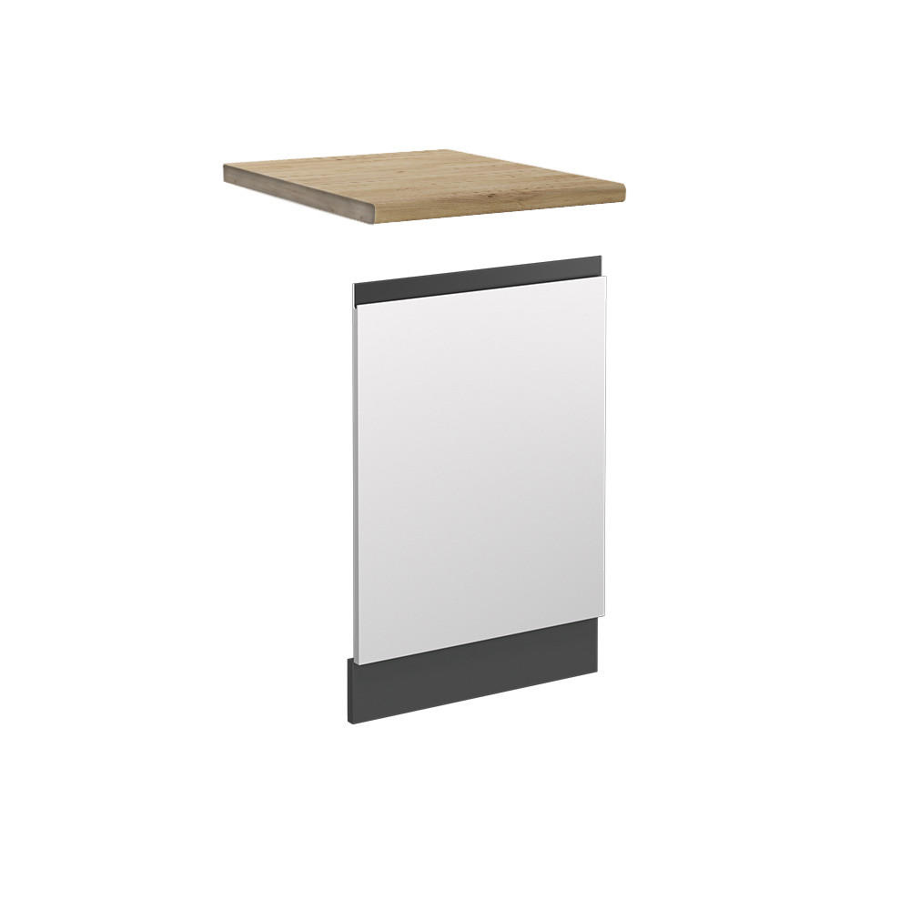 Vicco Frontblende Weiß, Anthrazit 45x67.4x60 cm