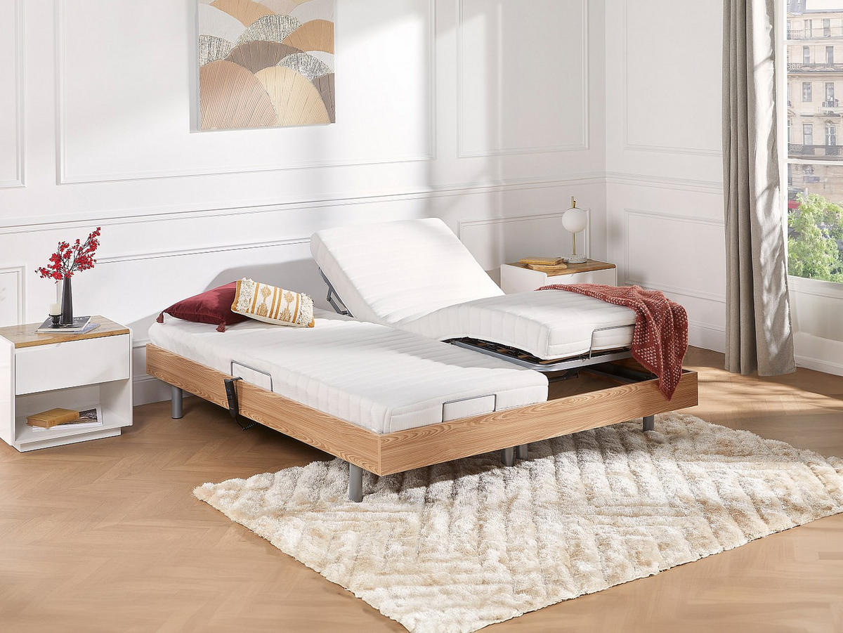 STANDARDMATRATZE - 1 Person - Stoff - Weiß - - Weiß, Textil (80/200cm) - Vente-Unique