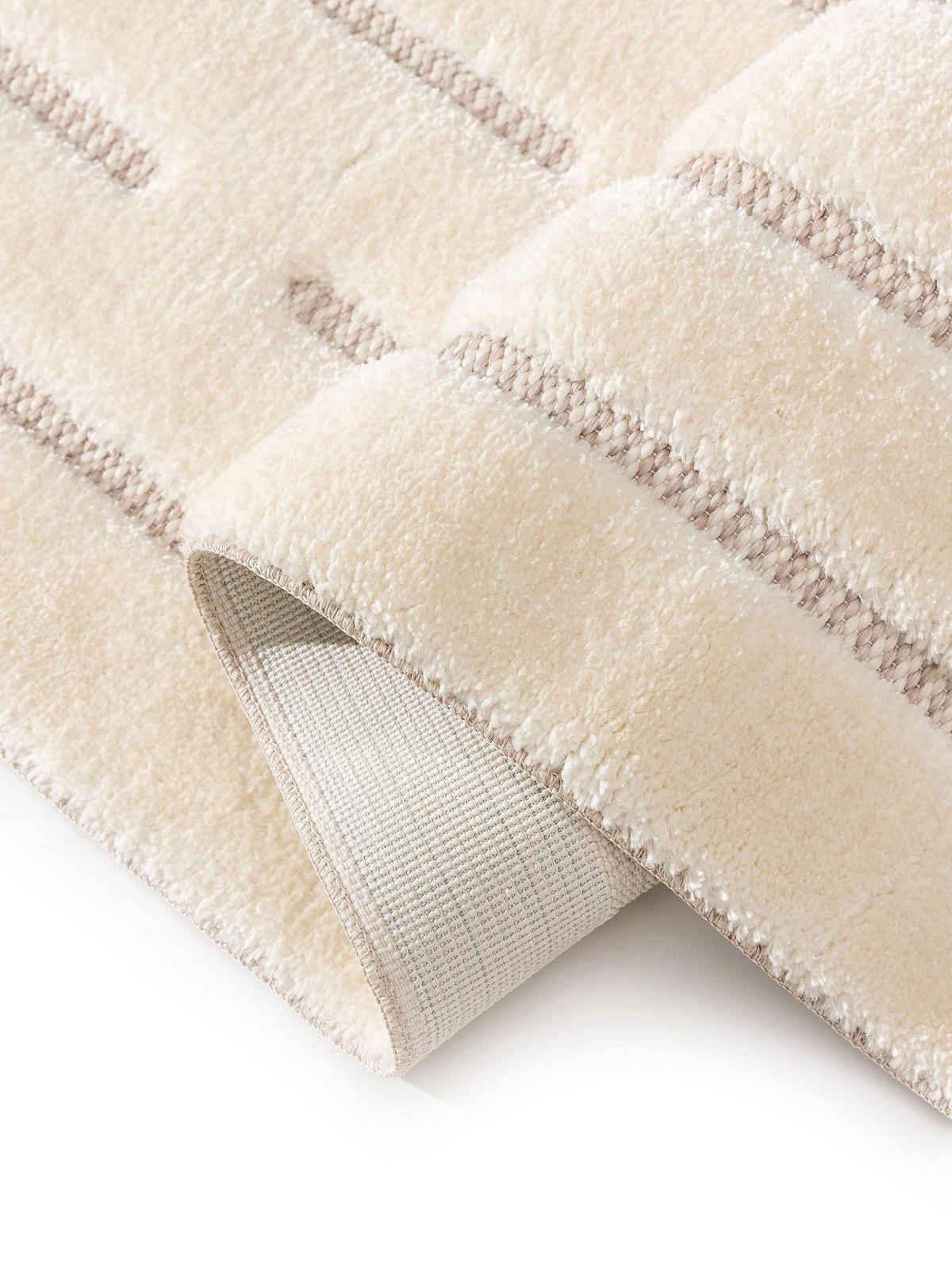 TEPPICH Elvy Cream 200x300 cm - Creme, Kunststoff (200/300cm) - benuta