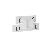 WANDGARDEROBE Lumina Weiß 32/68/15 cm - Weiß, Holzwerkstoff (68/32/14.8cm) - Decortie