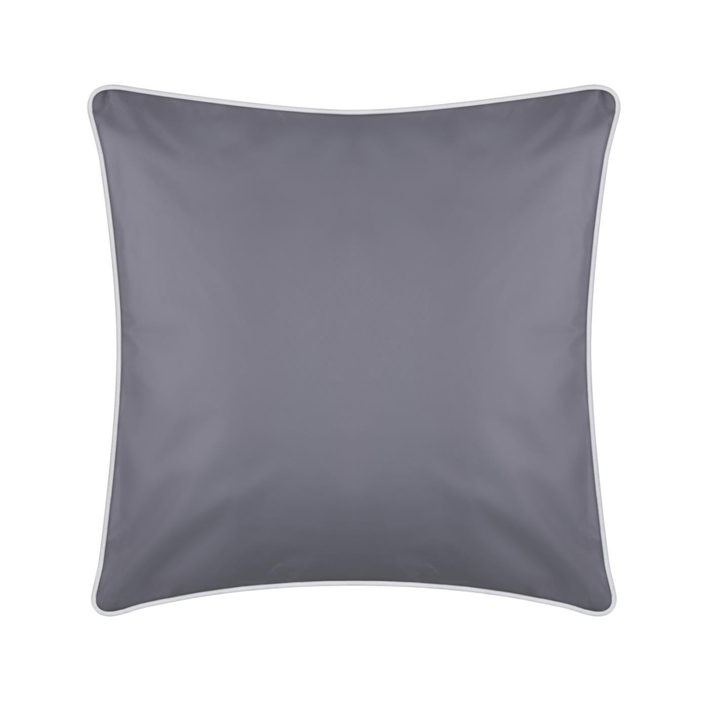OUTDOORKISSEN 45x45 cm wasserabweisend Dunkelgrau 1er-Pack - Dunkelgrau, Kunststoff (45/45cm)