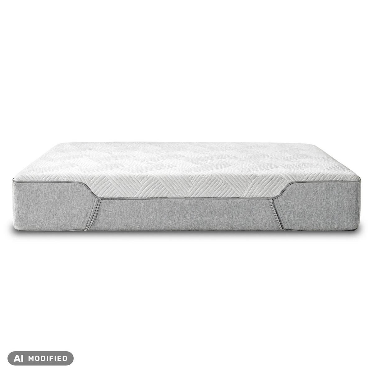 KOMFORTSCHAUMMATRATZE DeepComfort 90x210 cm - Weiß, Textil (90/210cm) - Matratzen Discount
