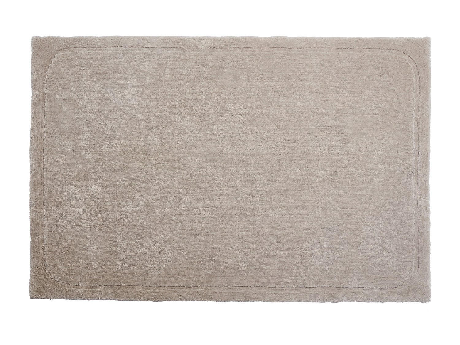 WOHNZIMMERTEPPICH - 230 cm x 160 cm - Stoff - Taupe - VELINA - Taupe, Textil (230/160cm) - Vente-Unique