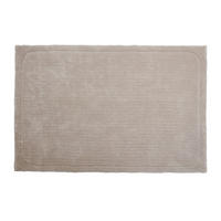 WOHNZIMMERTEPPICH - 230 cm x 160 cm - Stoff - Taupe - VELINA - Taupe, Textil (230/160cm) - Vente-Unique