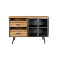 BEISTELLTISCH Damian - Mehrfarbig - 40/113/75 cm - Multicolor, Holz (40/113/75cm)