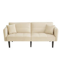 SOFA 2-Sitzer 176/78/76 cm Beige - Beige, Textil (78/76/176cm)